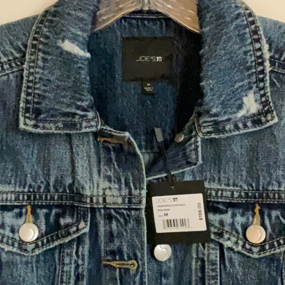 NWT JOE’S JEAN JACKET - Picture 3 of 4